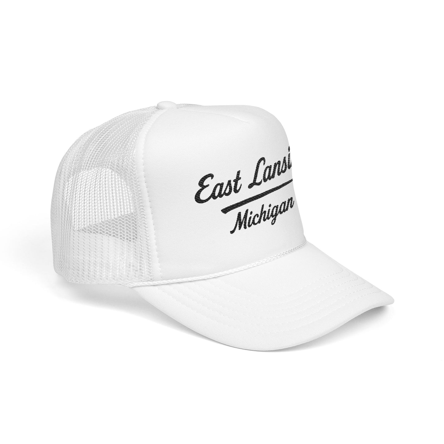 East Lansing, Michigan Embroidered Foam Trucker Hat
