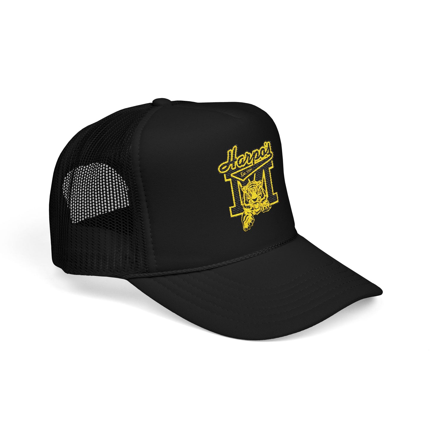 Harpos Embroidered Foam Trucker Hat