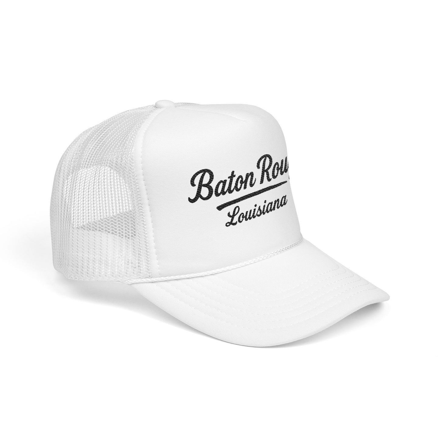 Baton Rouge, Louisiana Embroidered Foam Trucker Hat