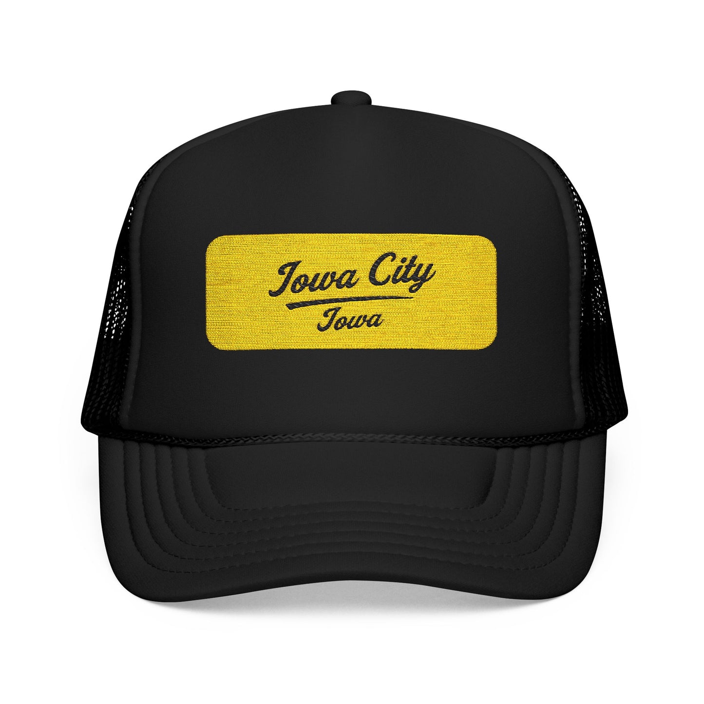 Iowa City, Iowa Embroidered Foam Trucker Hat