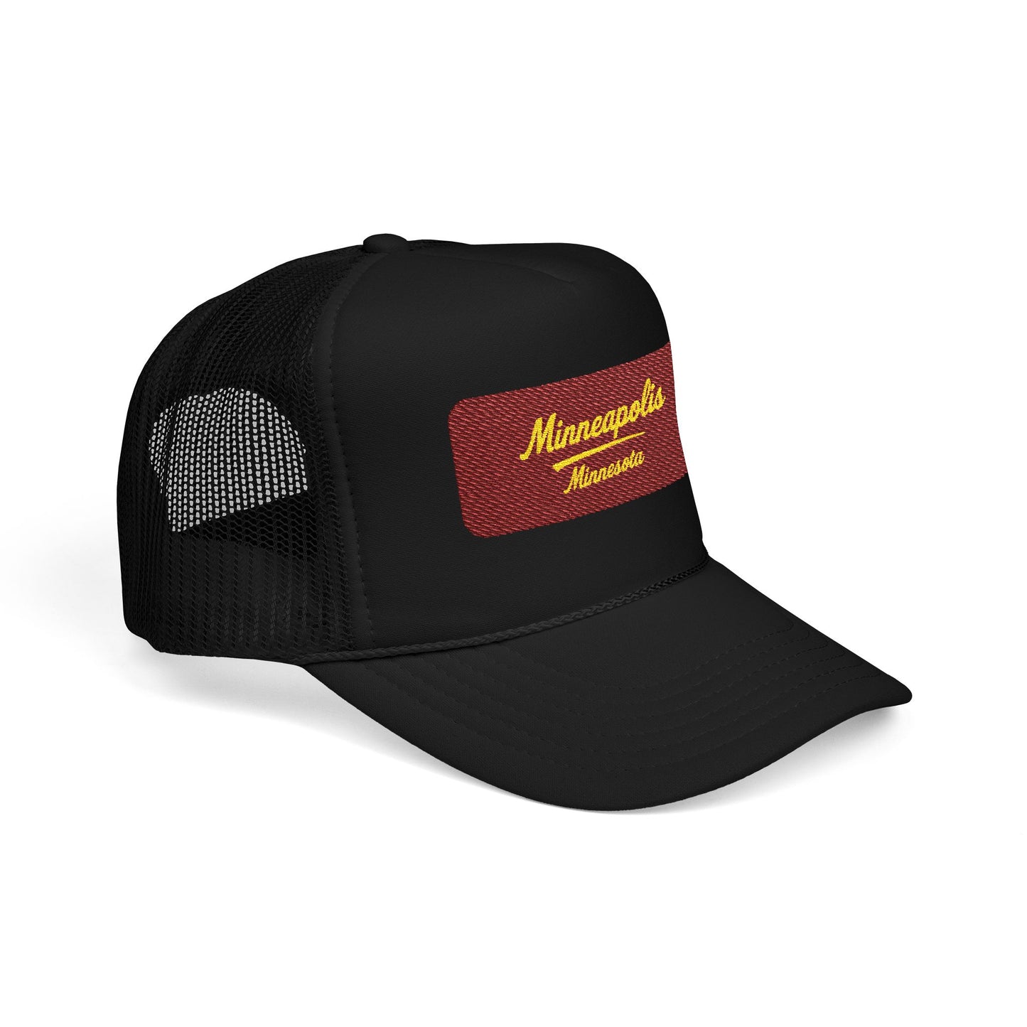 Minneapolis, Minnesota Embroidered Foam Trucker Hat