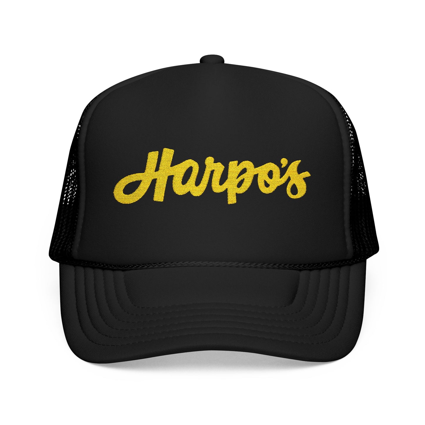 Harpos Embroidered Foam Trucker Hat