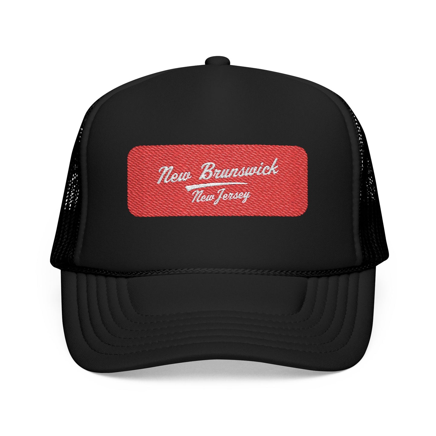 New Brunswick, New Jersey Embroidered Foam Trucker Hat