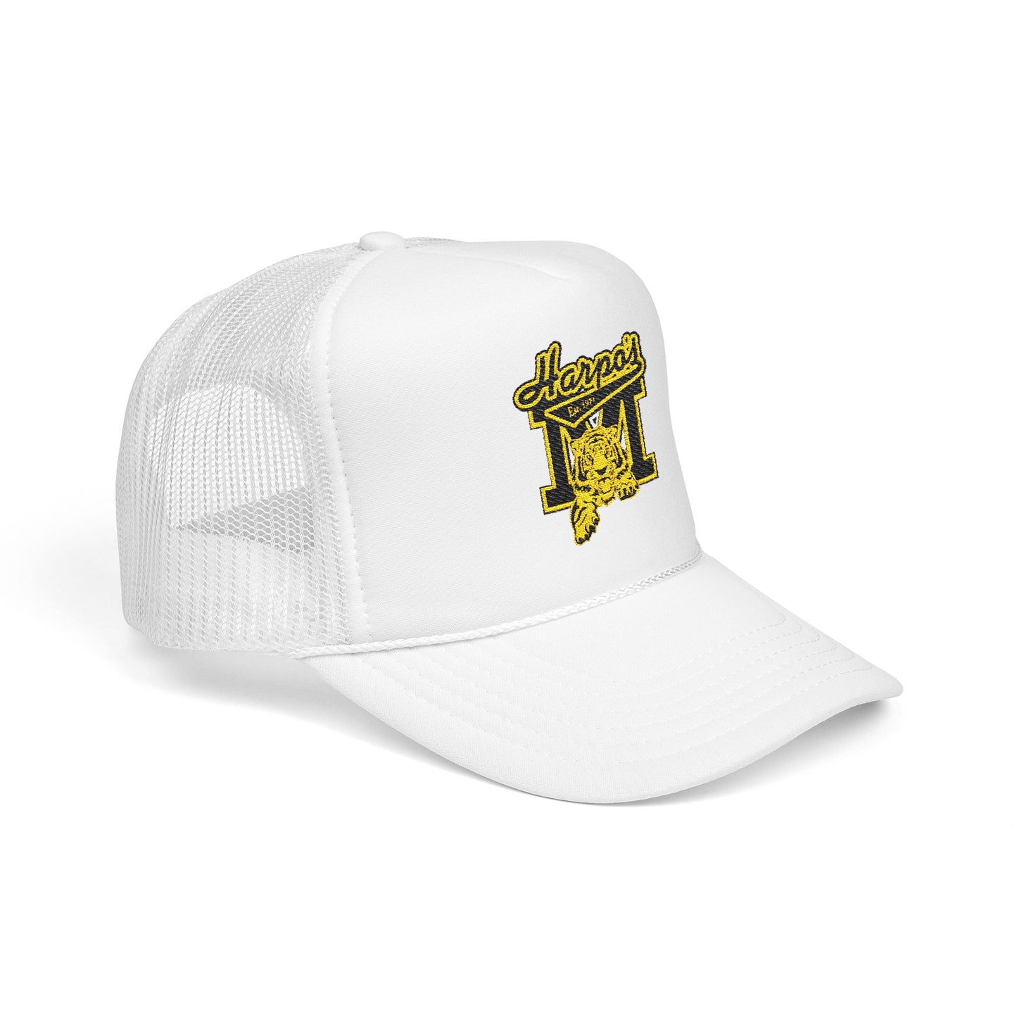 Harpos Embroidered Foam Trucker Hat