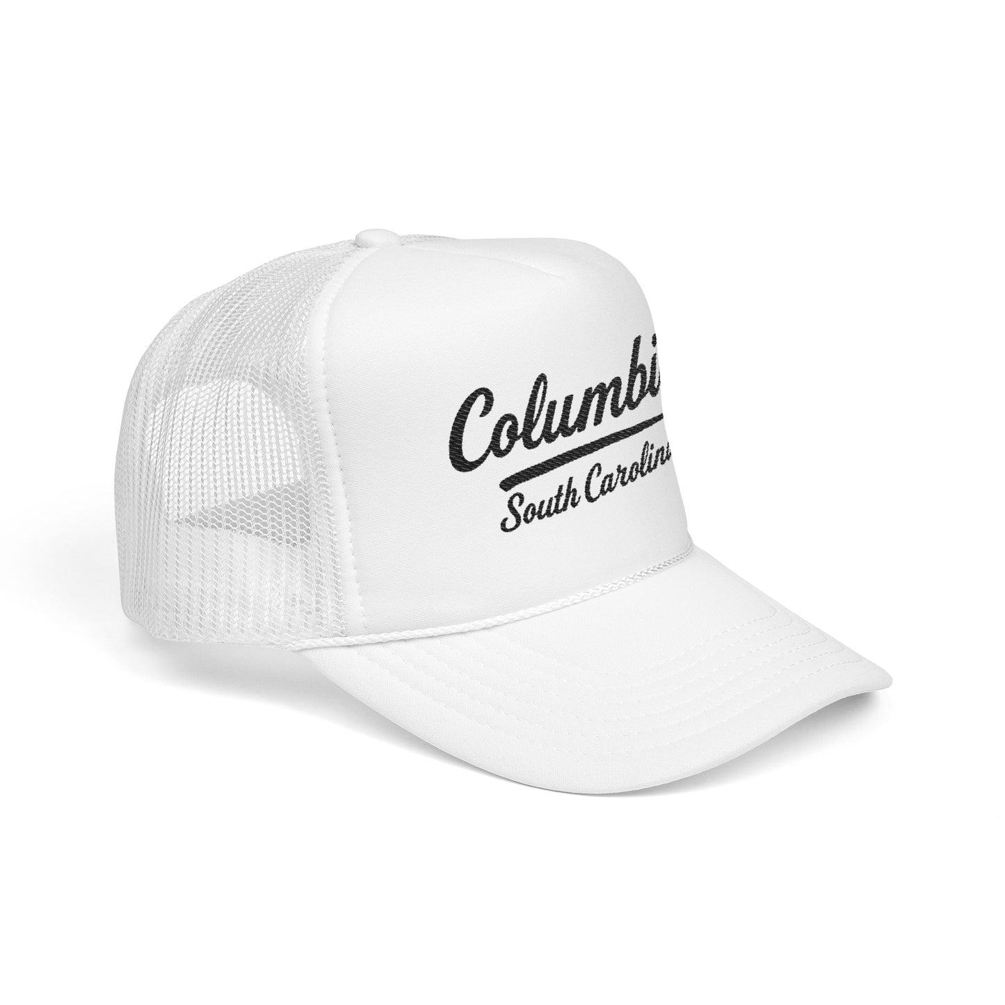 Columbia, South Carolina Embroidered Foam Trucker Hat