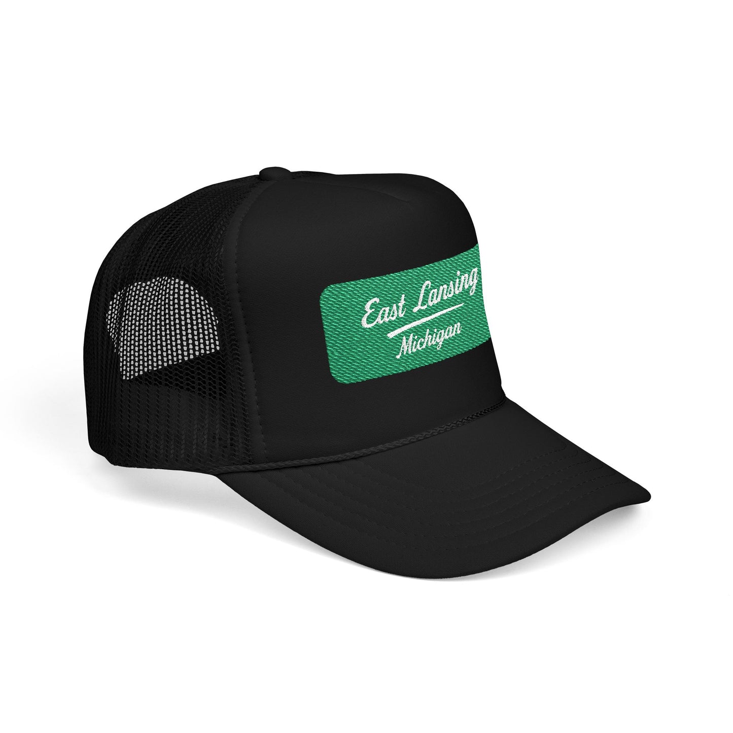 East Lansing, Michigan Embroidered Foam Trucker Hat