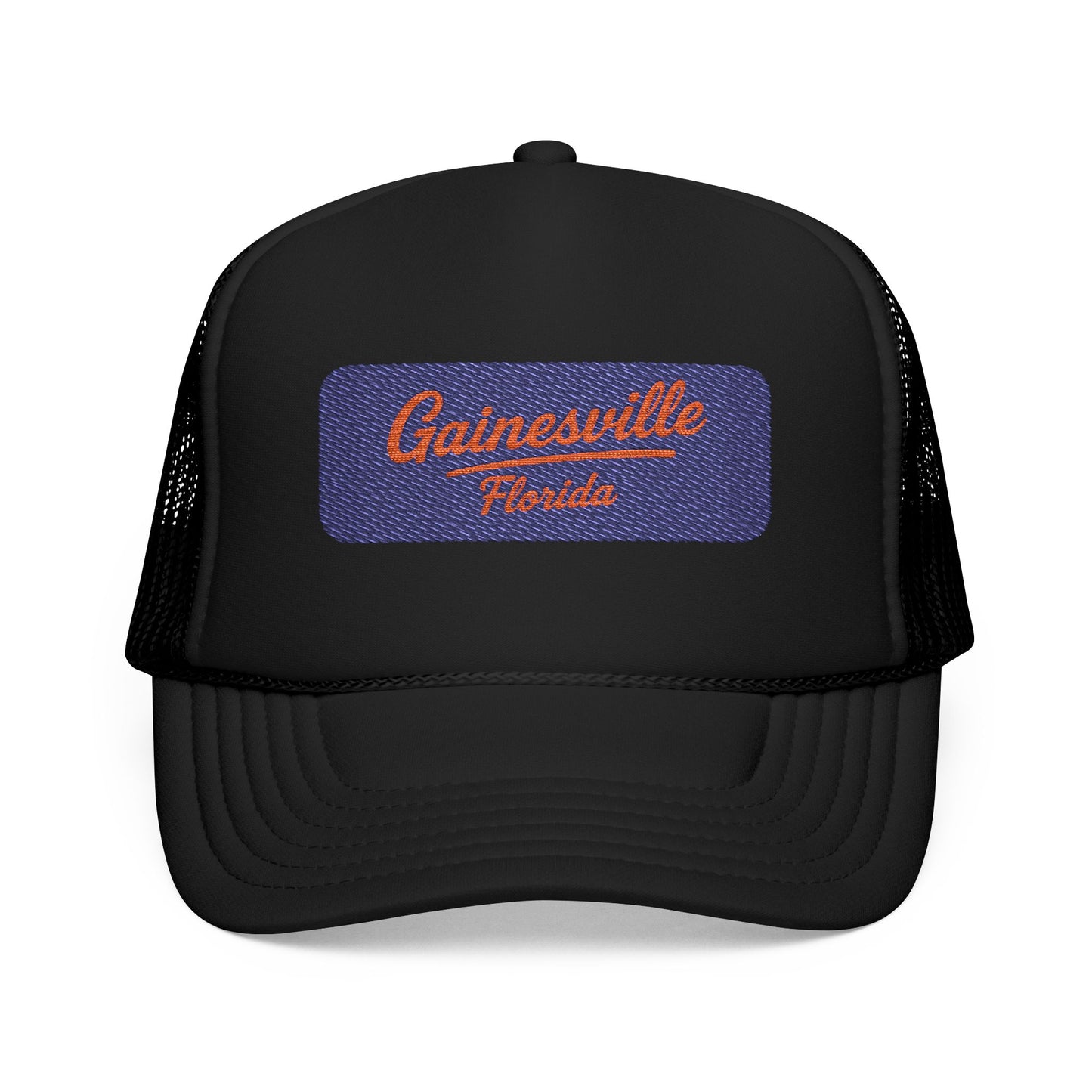 Gainesville, Florida Embroidered Foam Trucker Hat