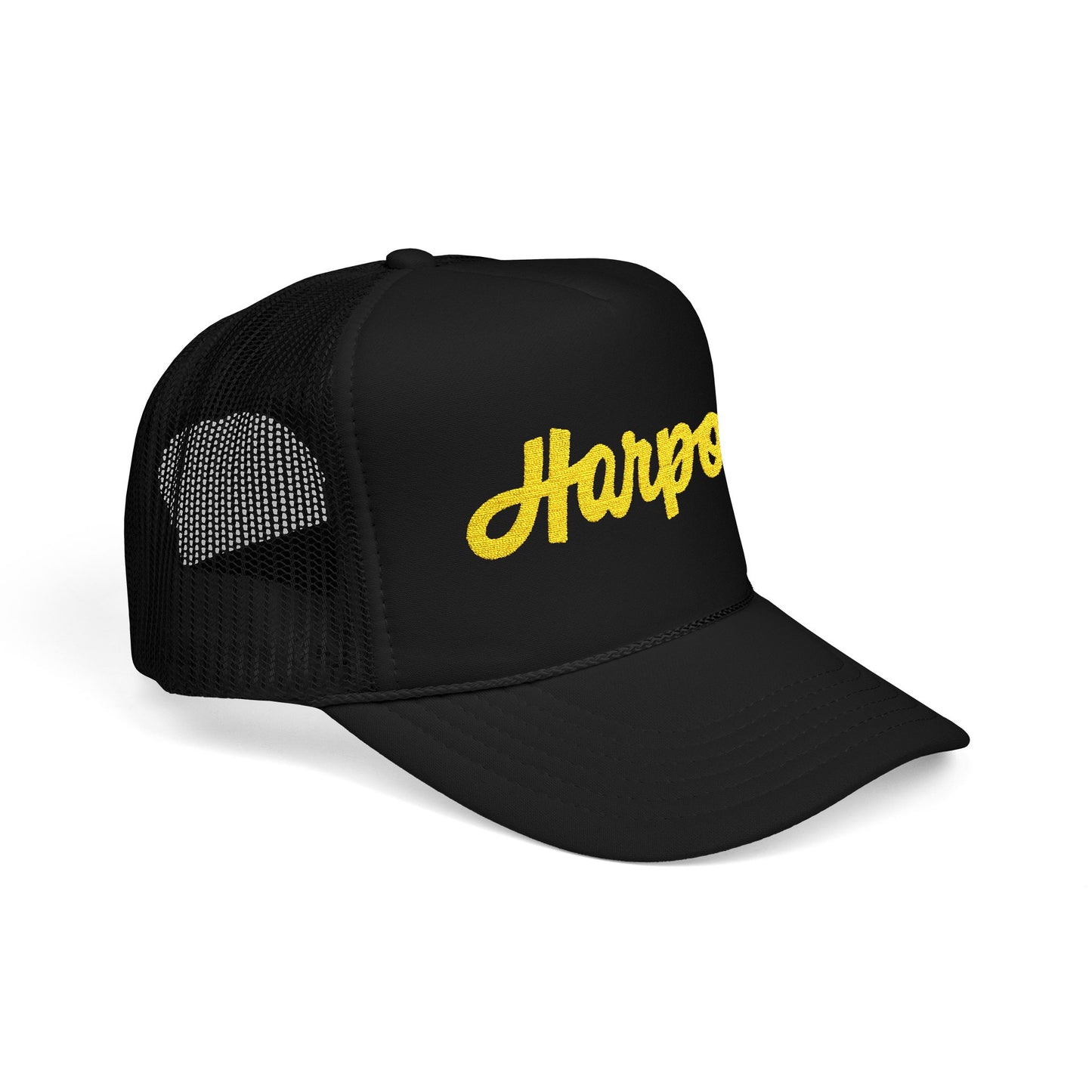 Harpos Embroidered Foam Trucker Hat