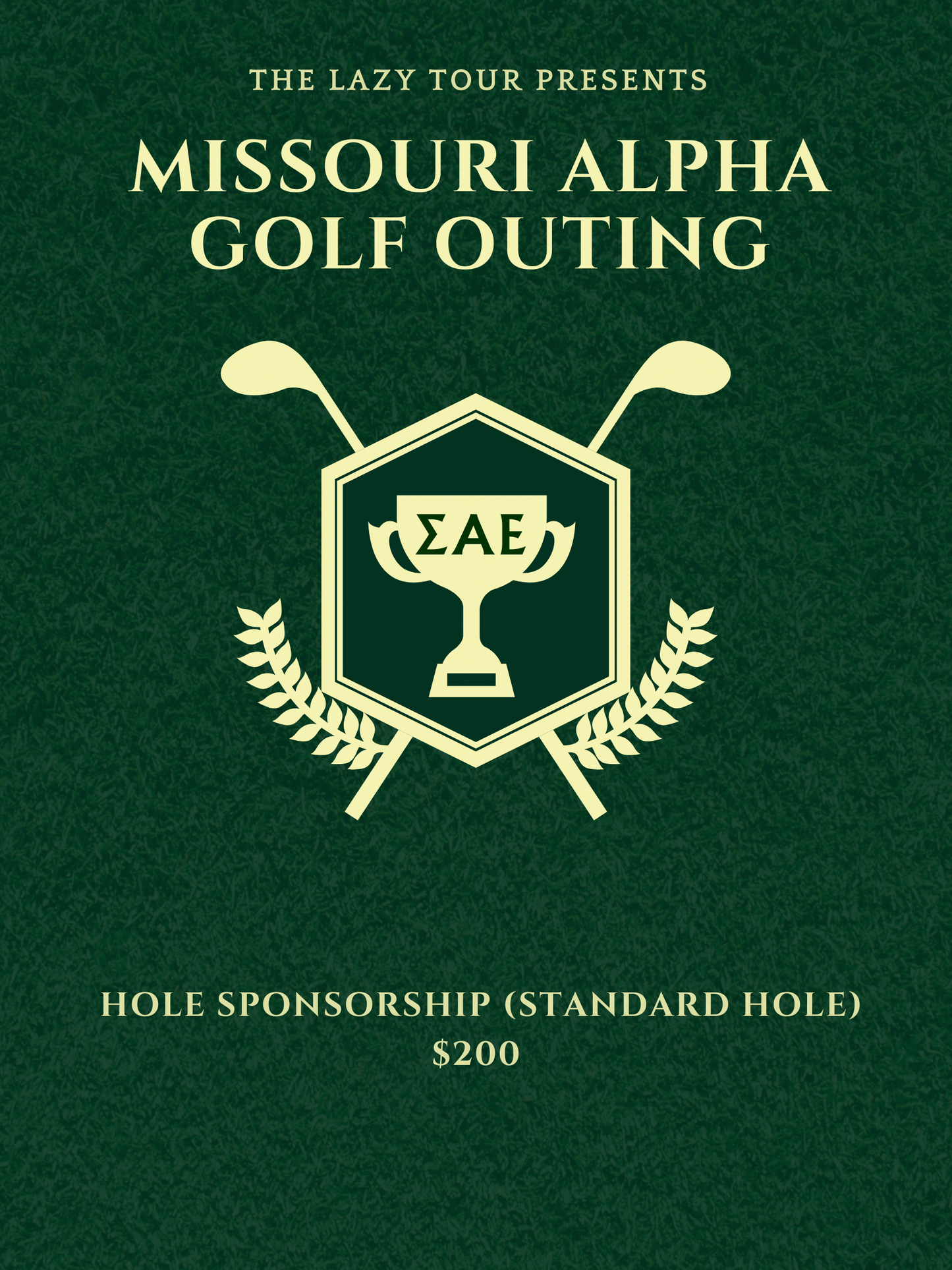 Hole Sponsorship (Standard Hole)