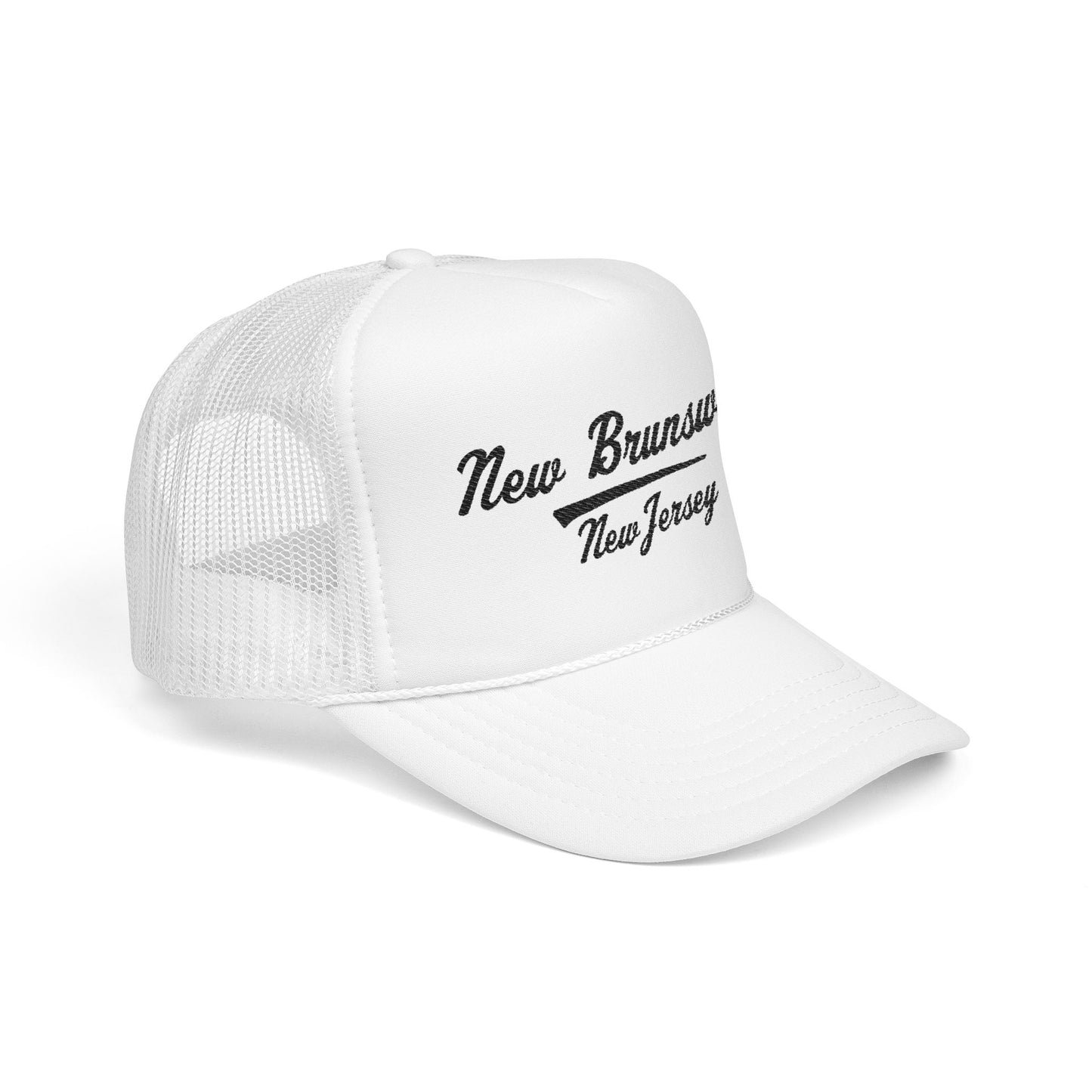 New Brunswick, New Jersey Embroidered Foam Trucker Hat