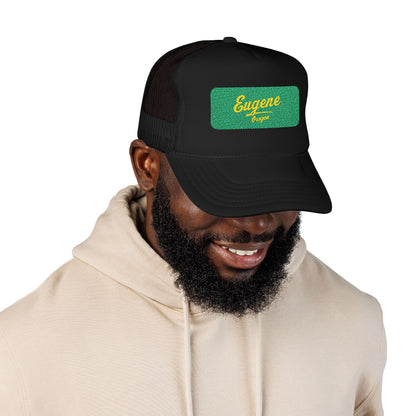 Eugene, Oregon Embroidered Foam Trucker Hat