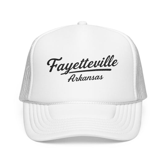 Fayetteville Embroidered Foam Trucker Hat
