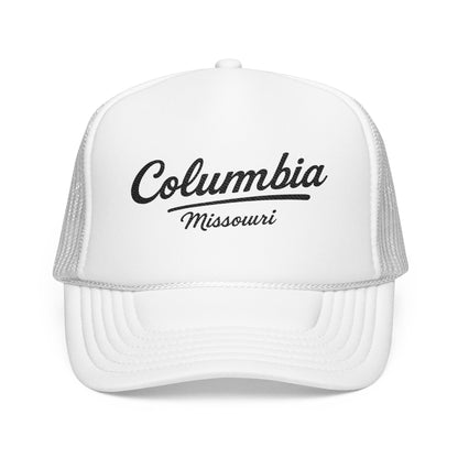 Columbia, Missouri Embroidered Foam Trucker Hat