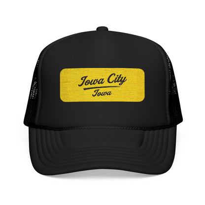 Iowa City, Iowa Embroidered Foam Trucker Hat