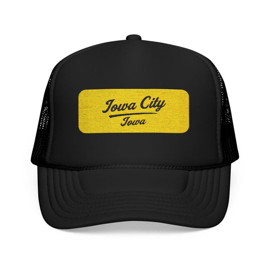 Iowa City, Iowa Embroidered Foam Trucker Hat