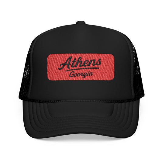 Athens, Georgia Embroidered Foam Trucker Hat