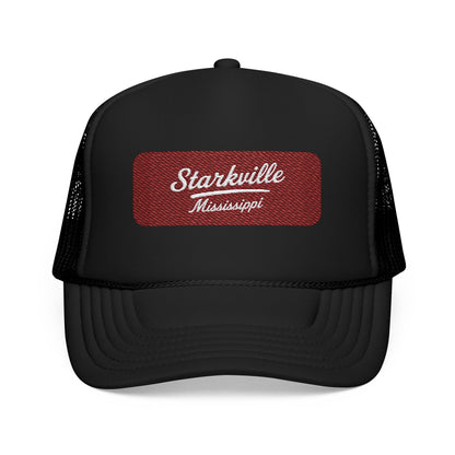 Starkville, Mississippi Embroidered Foam Trucker Hat