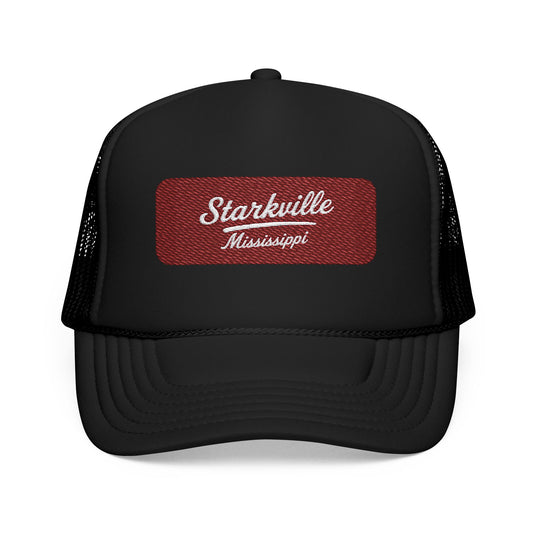 Starkville, Mississippi Embroidered Foam Trucker Hat