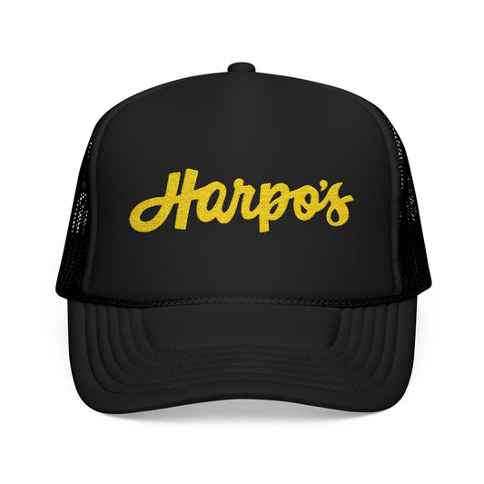 Harpos Embroidered Foam Trucker Hat