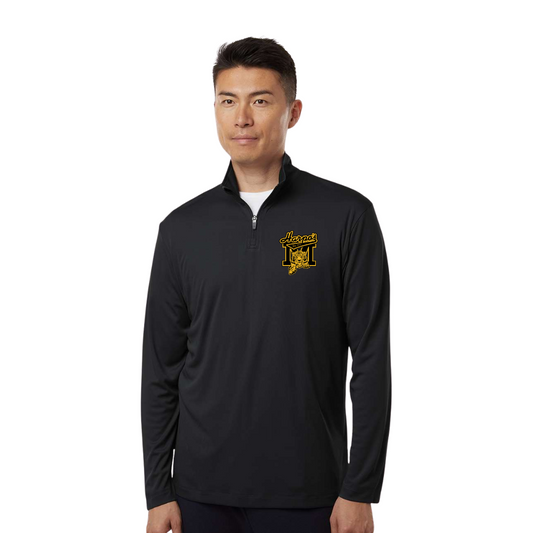 Harpo's Pouncing Tiger Men's Performance Quarter-Zip