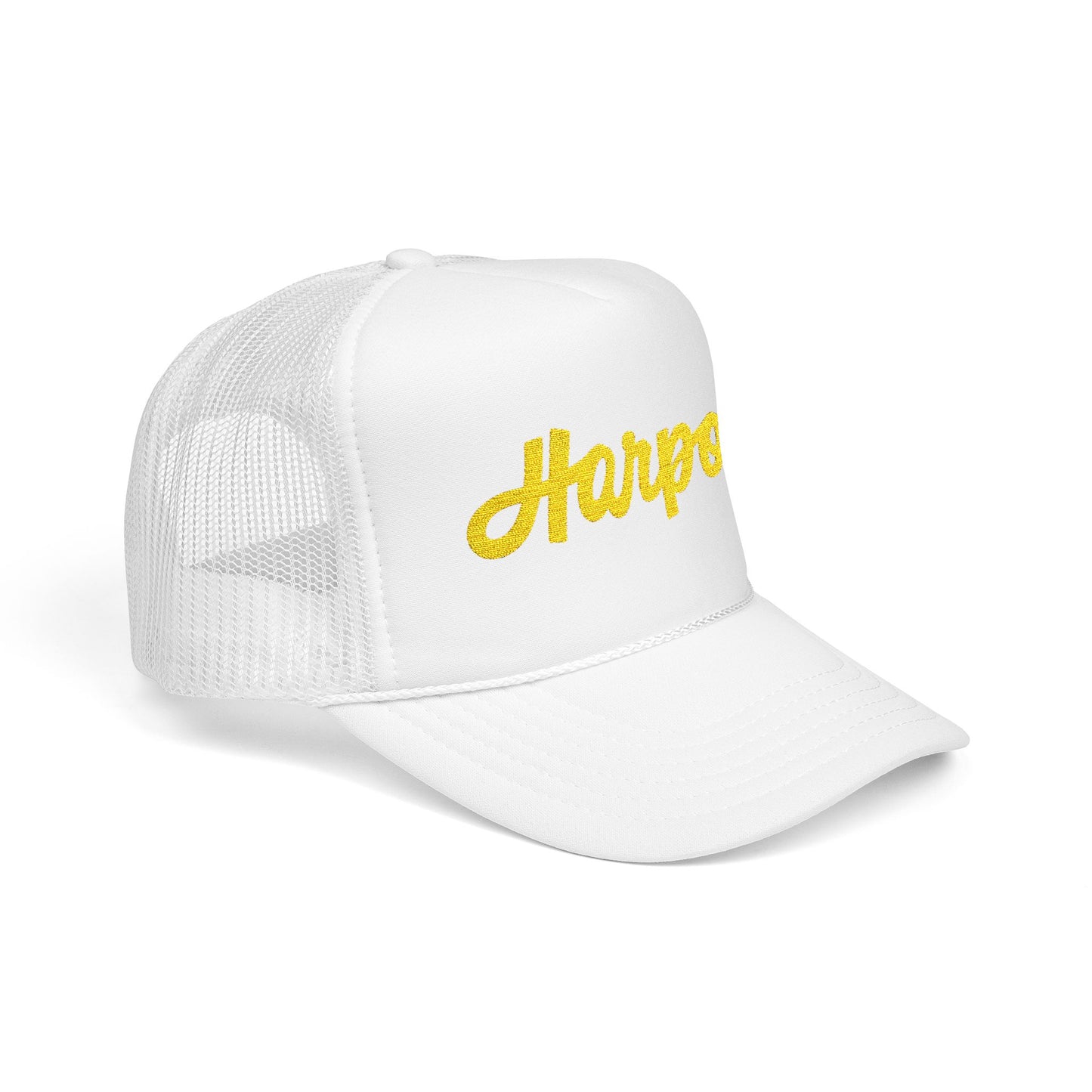 Harpos Embroidered Foam Trucker Hat