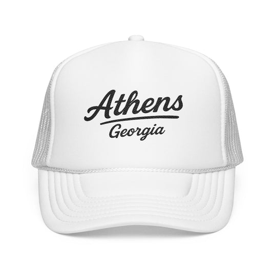 Athens, Georgia Embroidered Foam Trucker Hat