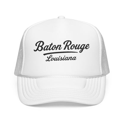 Baton Rouge, Louisiana Embroidered Foam Trucker Hat
