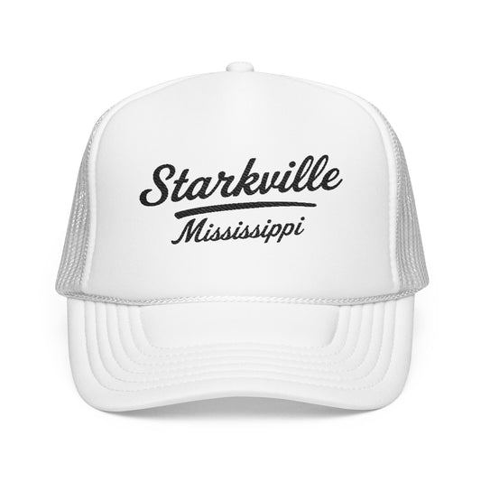 Starkville, Mississippi Embroidered Foam Trucker Hat