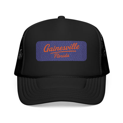 Gainesville, Florida Embroidered Foam Trucker Hat