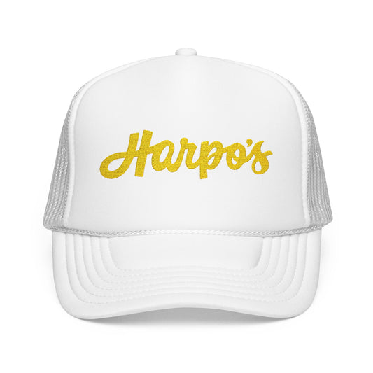 Harpos Embroidered Foam Trucker Hat