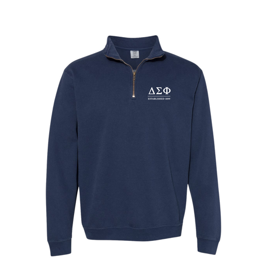 The Lazy Quarter Zip - Fraternity Edition