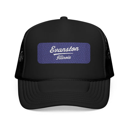Evanston, Illinois Foam Trucker Hat