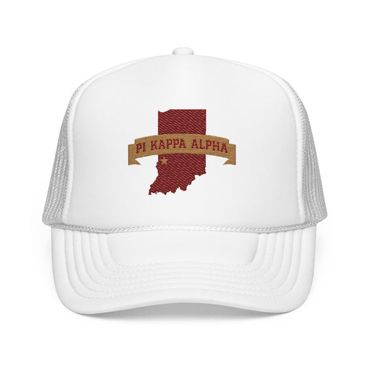 ISU PIKE Embroidered Foam Trucker Hat