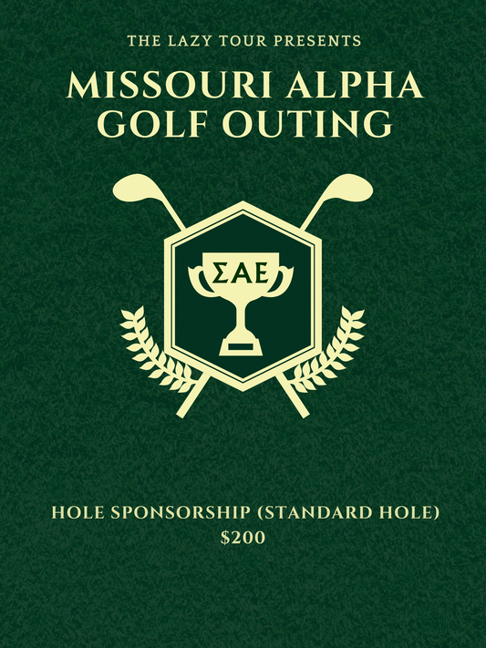 Hole Sponsorship (Standard Hole)