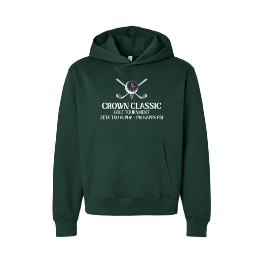 Crown Classic Green Hoodie
