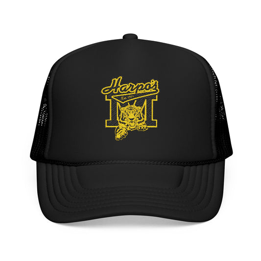 Harpos Embroidered Foam Trucker Hat