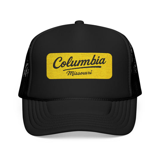 Columbia, Missouri Embroidered Foam Trucker Hat