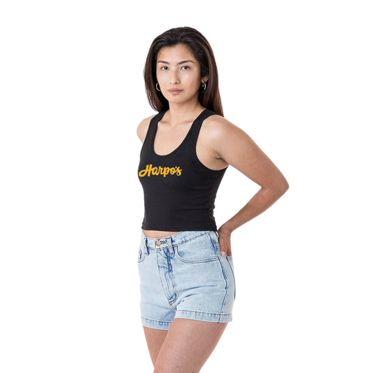 Harpo's Baby Rib Cropped Tank