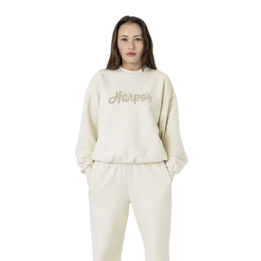 Harpo's - Script Unisex Crew Neck