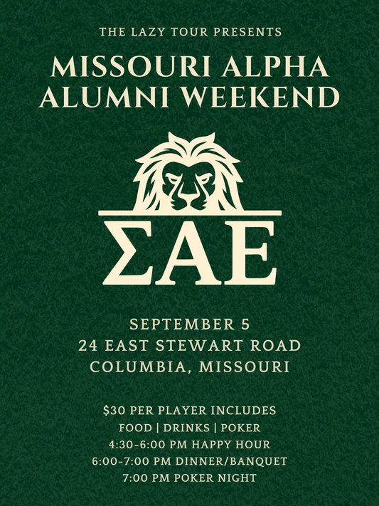 Missouri Alpha Alumni Weekend